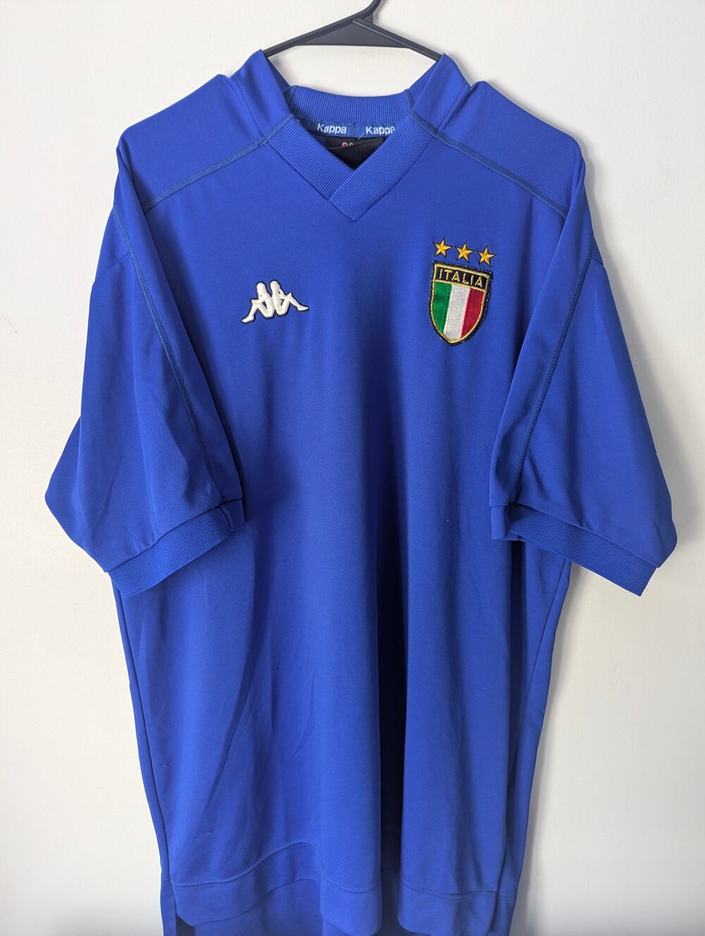 Italy Vintage Kappa Jersey XXL Soccer Shirt